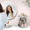 360° Rotating Acrylic Makeup Organizer