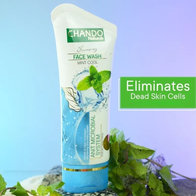 CHANDO Naturals Mint Cool Foaming Face Wash 100ml
