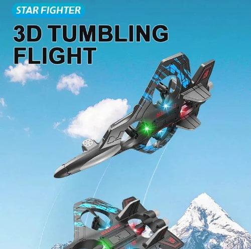 Premium RC Fighter Jet Plane, 2.4G Remote Control Stunt Aircraft