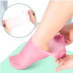 Reusable Silicone Gel Spa Socks, Moisture Lock & Heel Repair