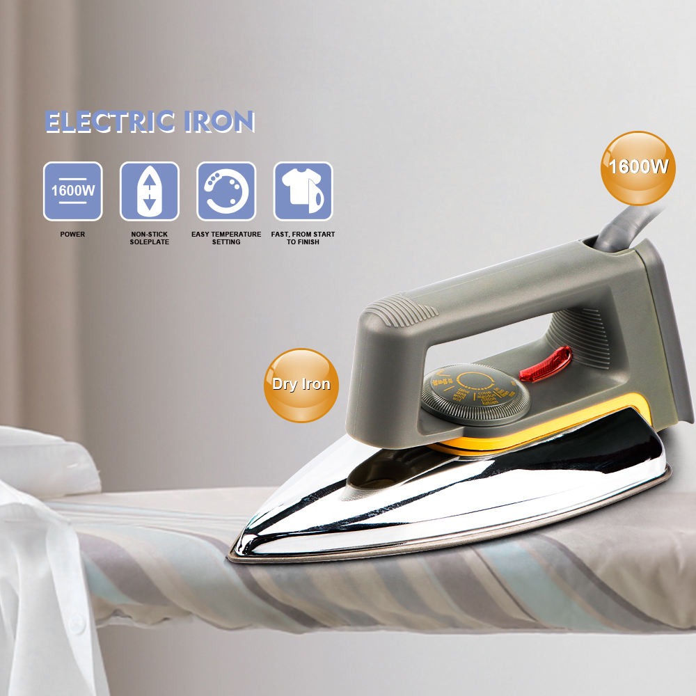 RAF Electric Iron R.1108, Professional Dry Iron