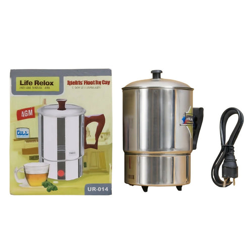 Electric Stainless Steel Kettle – 350W Portable, for Tea & Coffee