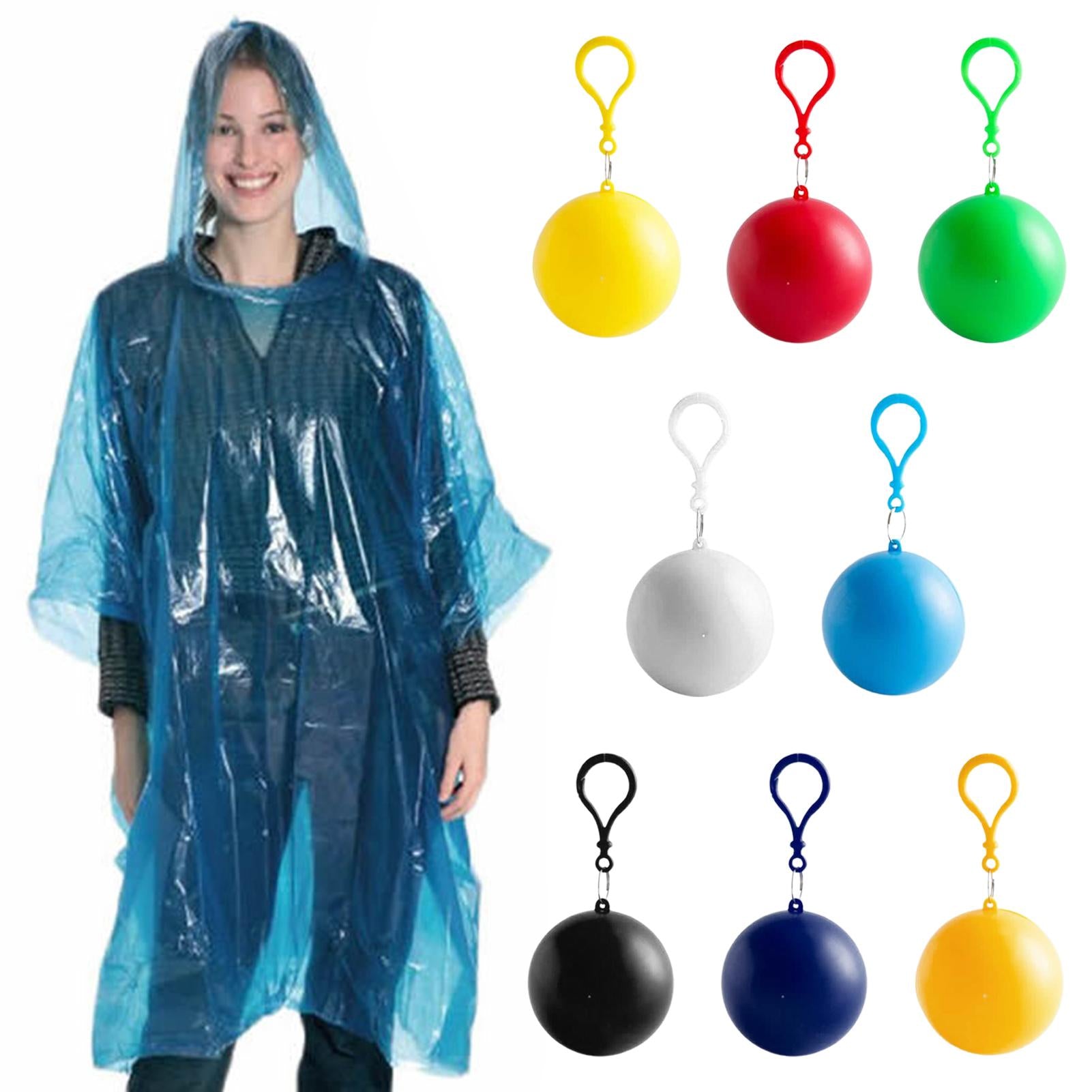 Adult Disposable Emergency Raincoat – Lightweight Hooded Waterproof