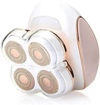 Hair Removal Shaver, Cordless Electric with 4 Floating Heads