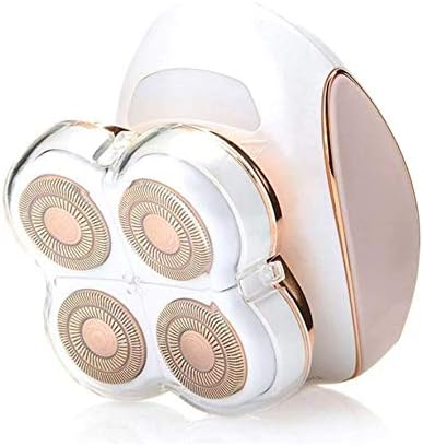 Hair Removal Shaver, Cordless Electric with 4 Floating Heads