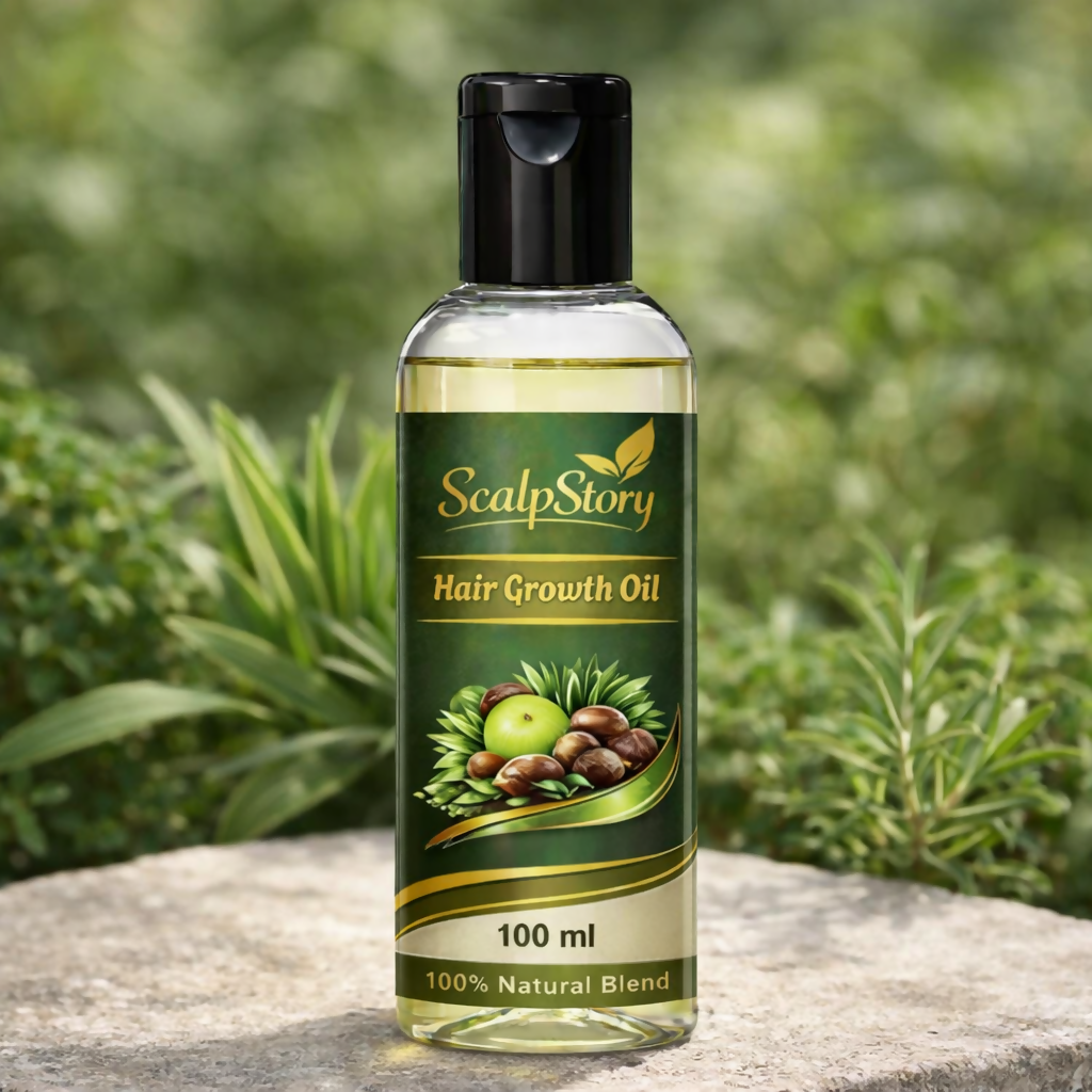Hair Growth Oil – 100ml | Natural Blend for Stronger, Thicker & Healthier Hair