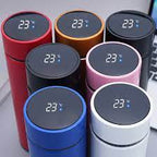 Smart Temperature Display Stainless Steel Water Bottle With LED Touch Lid