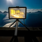 Light, Glowing Art Photo Frame Night with Adjustable Color Modes