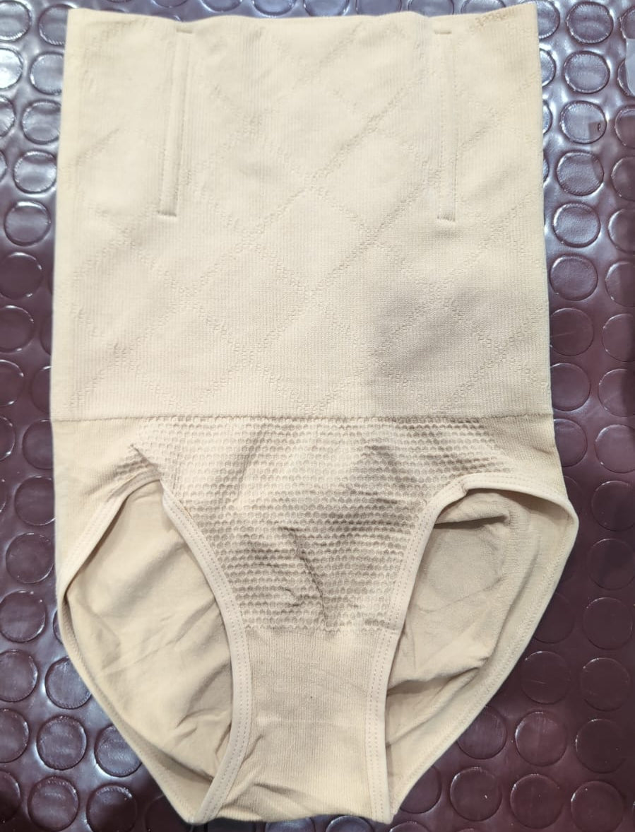 High Waist Tummy Control Shaper Brief – Soft Compression Fit