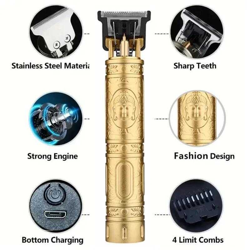 Hair Trimmer Rechargeable Hair Cutting Machine