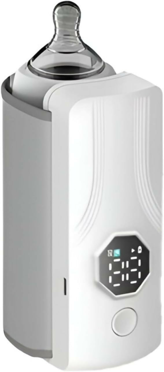 Portable Rechargeable Baby Bottle Warmer | Fast 1-Min Heating, USB Powered, 6 Temperature Levels – Mini & Travel-Friendly Milk Heater for Babies