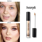 MISS ROSE Liquid Concealer | Ivory 6 | Waterproof High-Coverage Formula (5ml)