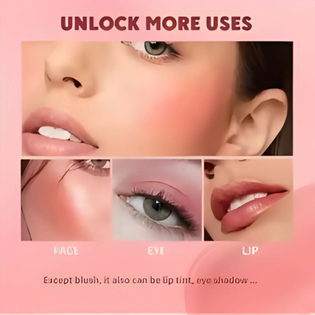 Mocallure Liquid Blush Set 6-in-1, Buildable Shades, Makeup, for Women