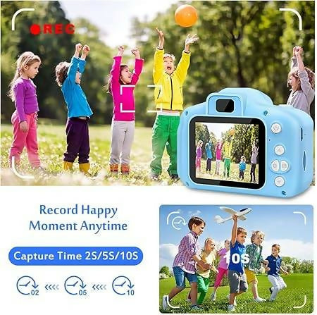 Children Mini Digital Camera Can Take Pictures Video Small Sir Toys | Kids Camera, Digital Video Camera for Kids, Christmas Birthday Gift for Boys & Girls – Random colors