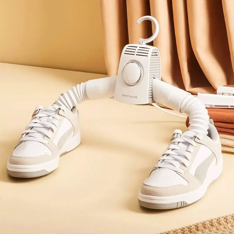 Portable Clothes Dryer, Foldable Clothes Drying Hanger with One Key Control