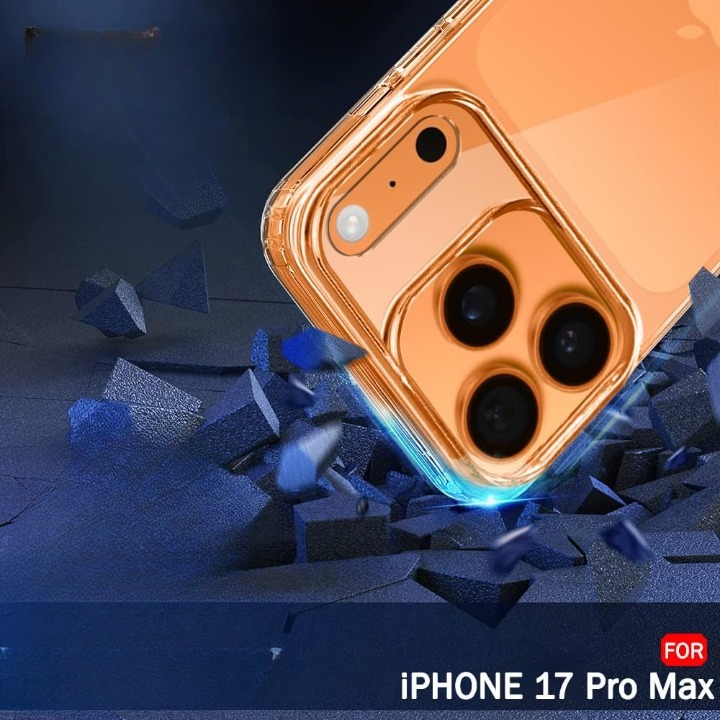 Ultra-Slim 0.2mm Transparent TPU Case for iPhone 17 Pro Max