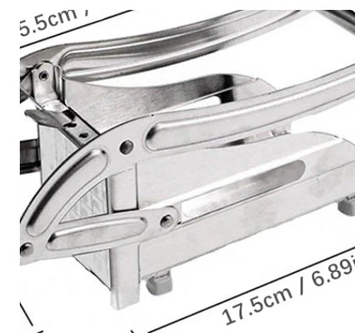 Stainless Steel French Fries Cutter, Potato Slicer Kitchen Tool