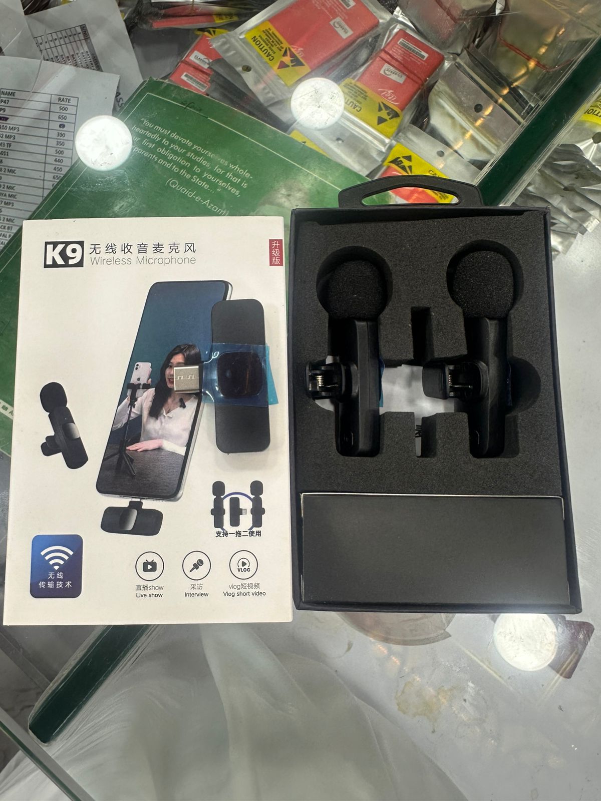 K9 Double Wireless Microphone Set, Type-C Connector