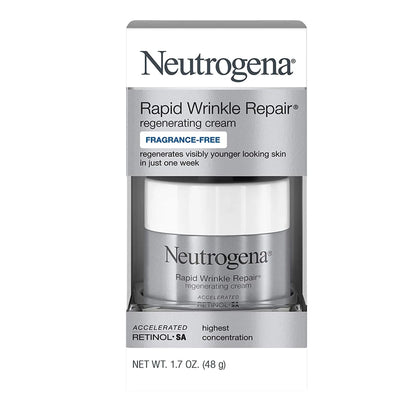 Neutrogena Rapid Wrinkle Repair® Regenerating Retinol Cream, Fragrance-Free + Hyaluronic Acid