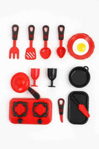 Kitchen Set, Play At Home 25-Piece Toy Set for Kids
