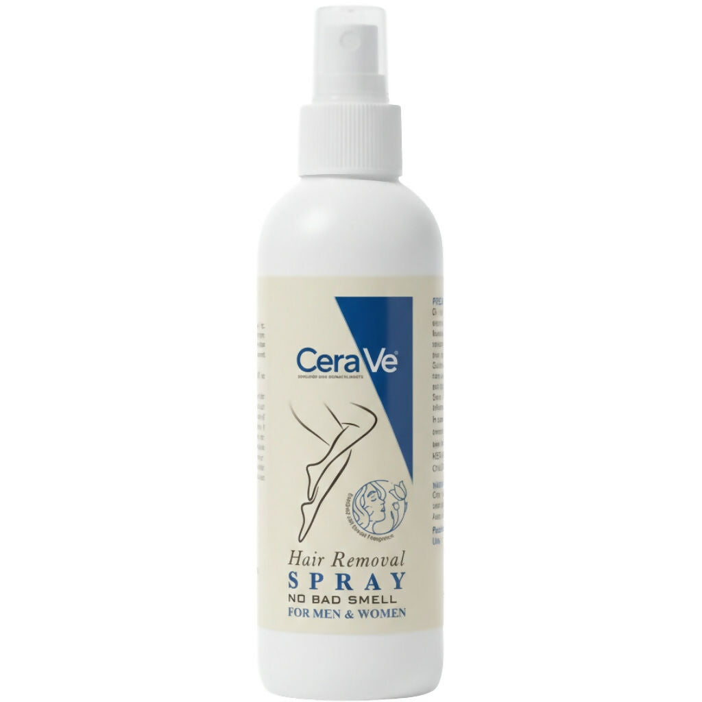 CeraVe Smooth Skin Spray, Effortless Hair Removal for Legs, Bikini, Arms & Underarms