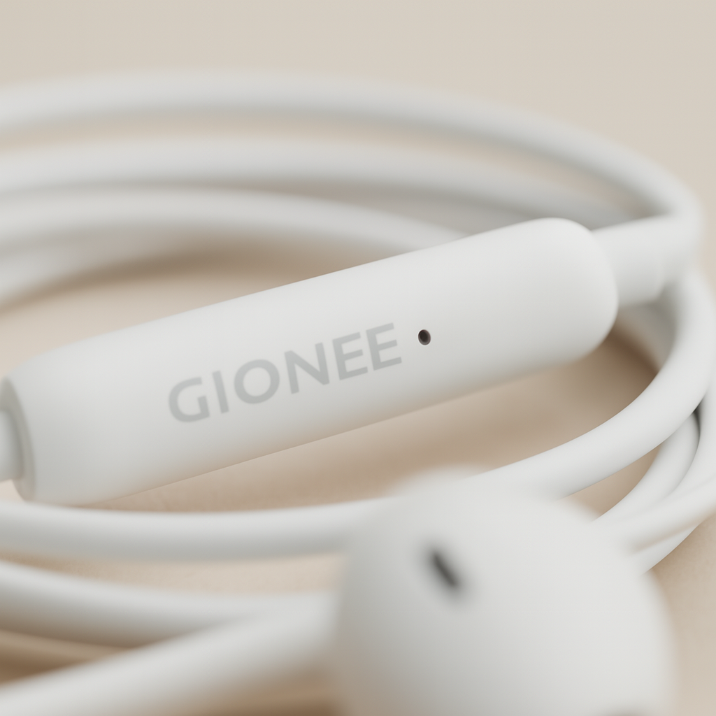 Gionee Original Wired Handsfree With 3.5mm Jack for Music & Calls