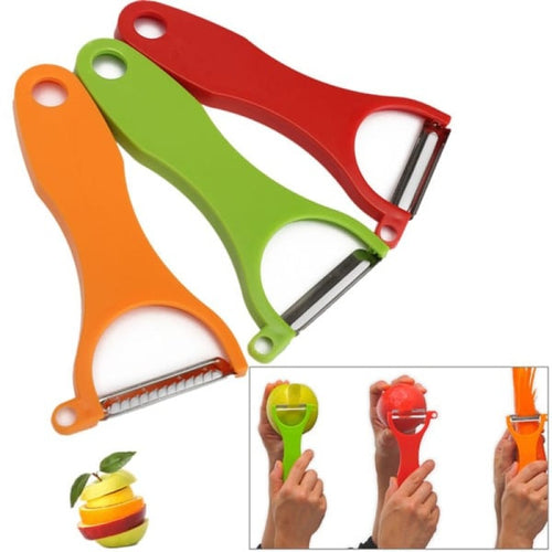 3 In 1 Vegetable And Fruit Peeler Set Multi Function Kitchen Tool