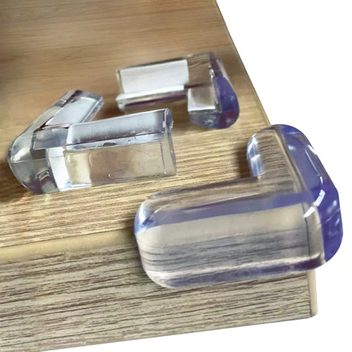 Transparent Table Corner Protectors, Anti Collision Edge Guards (Pack of 4)