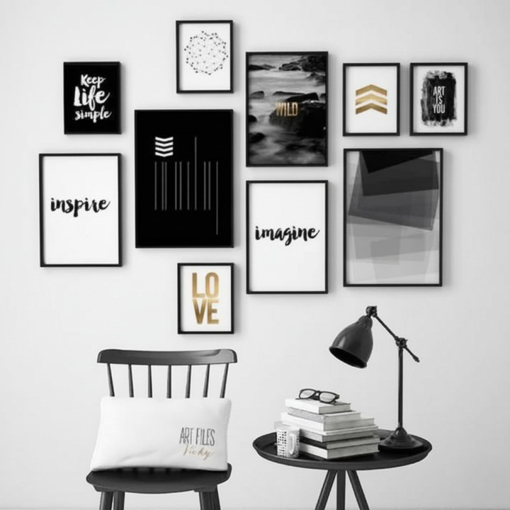 Inspirational Quotes Wooden Wall Decor Frames for Home and Office