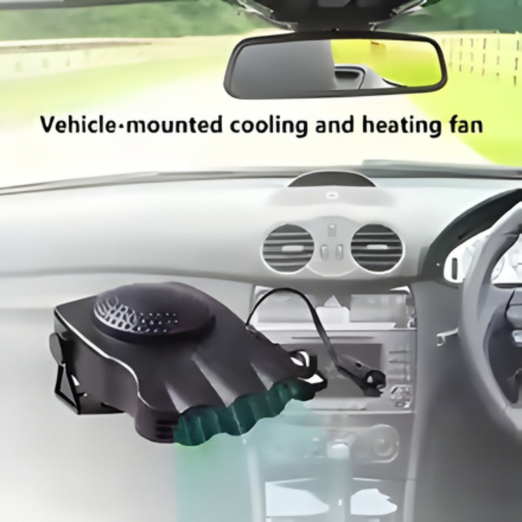 12V 200W Car Heater & Window Defroster, Dual Function Fan