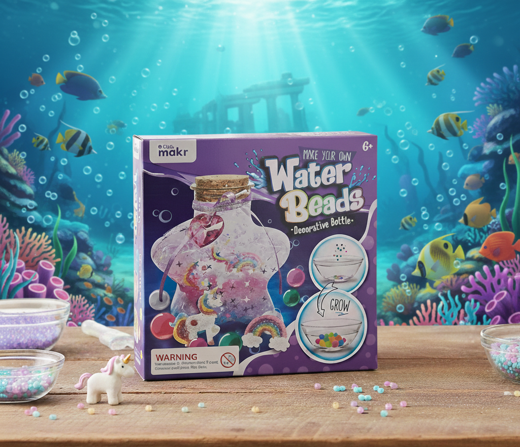 DIY Water Beads Decorative Bottle Kit – Make Your Own Sensory Display