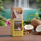 Tropical Essence: 2-in-1 Hydrating & Brightening Coconut Hand Cream