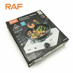 RAF Electric Stove | 1000W Hot Plate | Heats in 2 Mins | Automatic & Easy to Clean