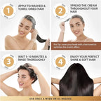 Karseell Collagen Deep Repair Hair Mask 500ml | Argan Oil & Collagen for Smooth, Shiny Hair