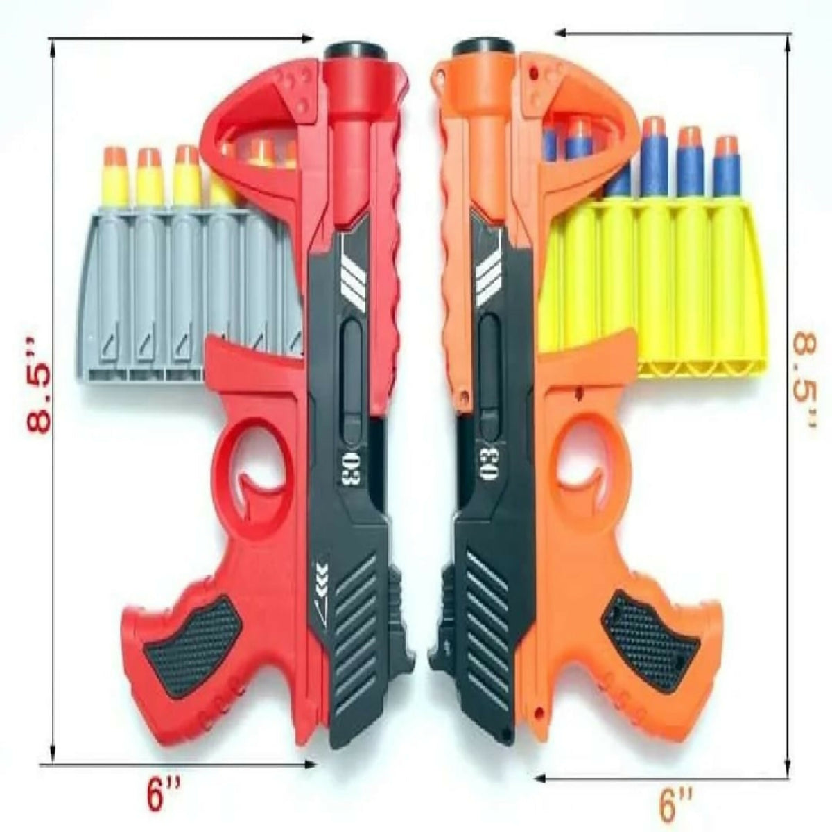 Nerf Gun 288-03 Soft Bullets Dart Blaster