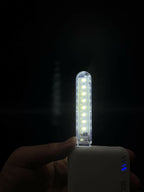 USB Mini LED Light – Portable High-Brightness Plug & Play Lamp for Laptops, Power Banks & Chargers