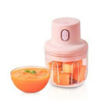 Mini Food Chopper Portable USB Rechargeable Vegetable Garlic Meat Grinder | With Cable – Size 250ml