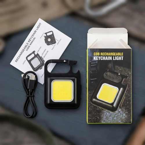 COB Rechargeable Keychain Light