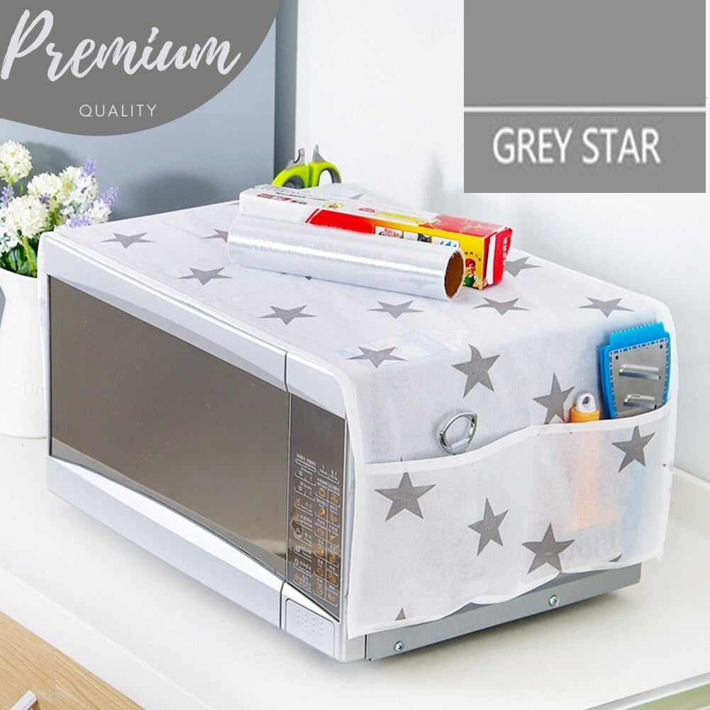 Microwave Oven Dust Cover, Protective Kitchen Appliance Cover