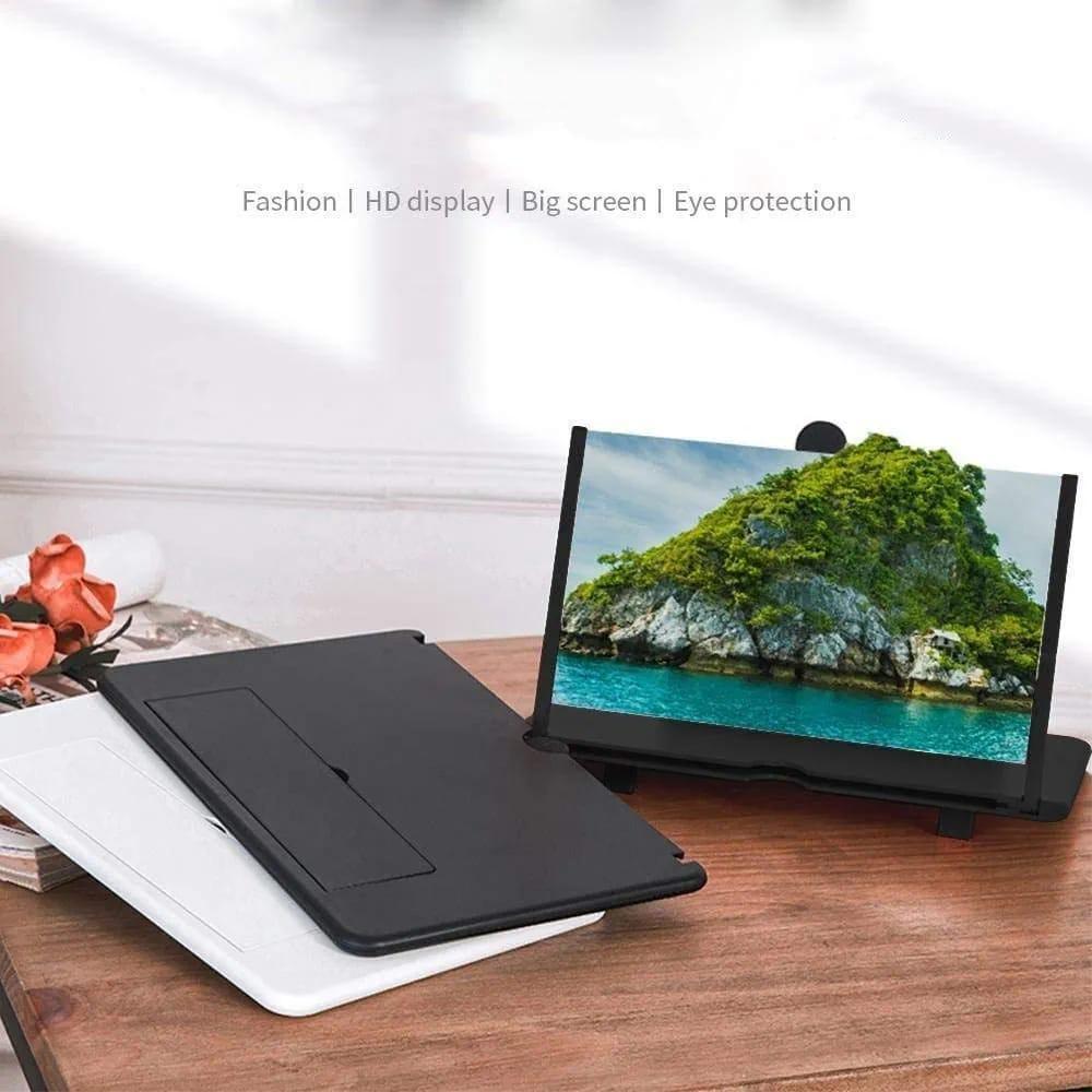 Mobile Phone Screen Magnifier Bracket With Fresnel Lens