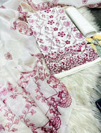 BRAND FAIZA SAQLAIN 🔵🔵🔵 Hania amir viral dress SUMMER LAWN EDITION 2026” Digital Printed Lawn 3pc