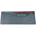 Shortcut Keyboard Mat 30×80cm, Anti-Slip, Office & Gaming Desk Pad