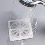 Disposable Drain Hair Catcher Stickers Pack Of 10 Multi Purpose Mesh Filter