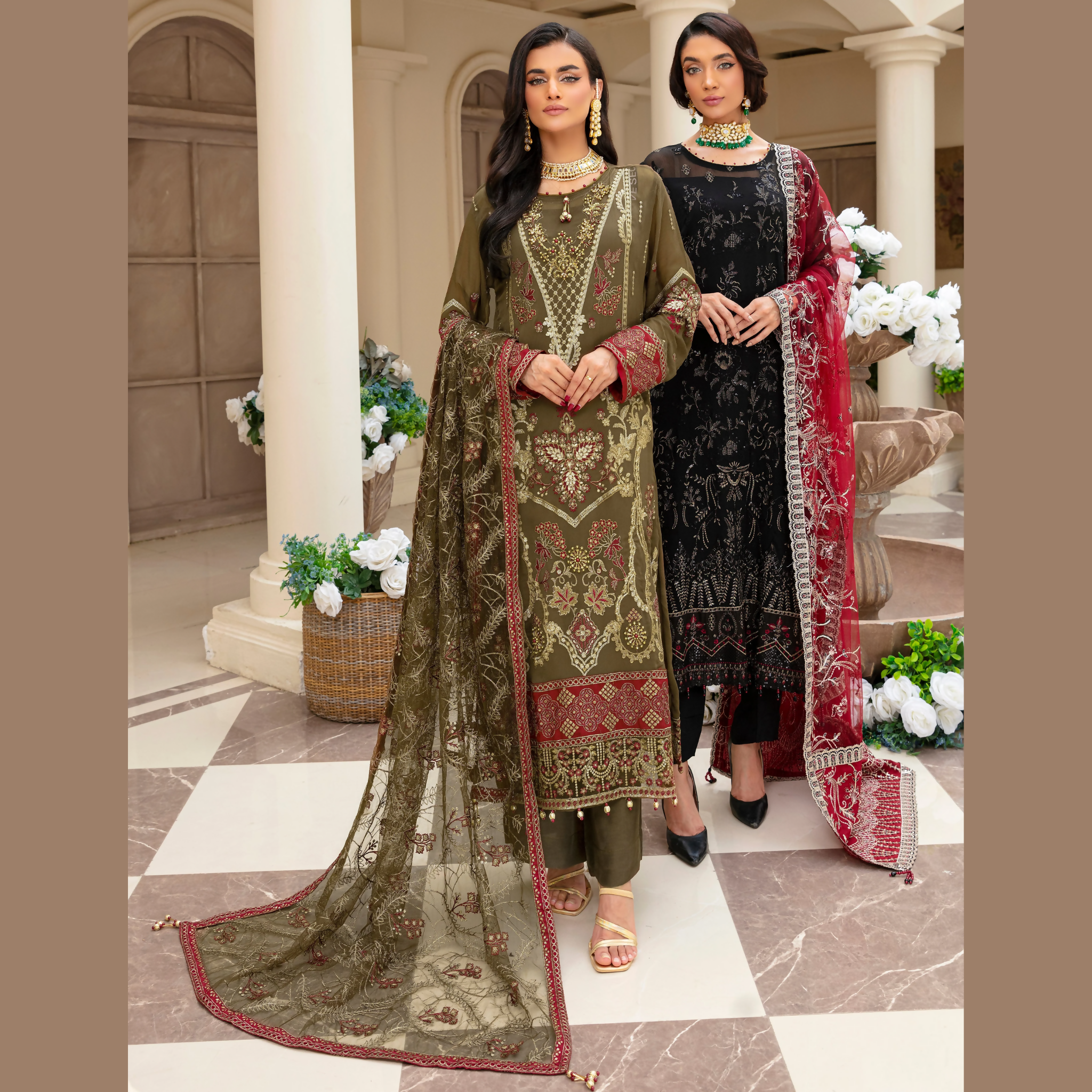Women Unstitched Suit
