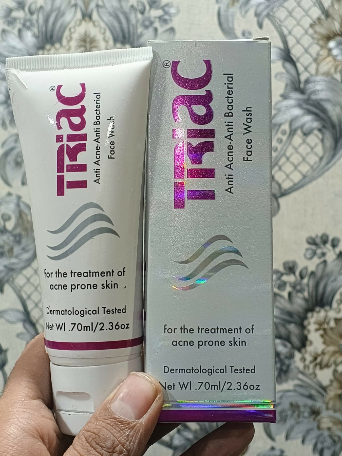 Triac Advanced Anti-Acne Face Wash – Deep Clean, Bacteria-Fighting & Germ Protection Therapy (70gm)