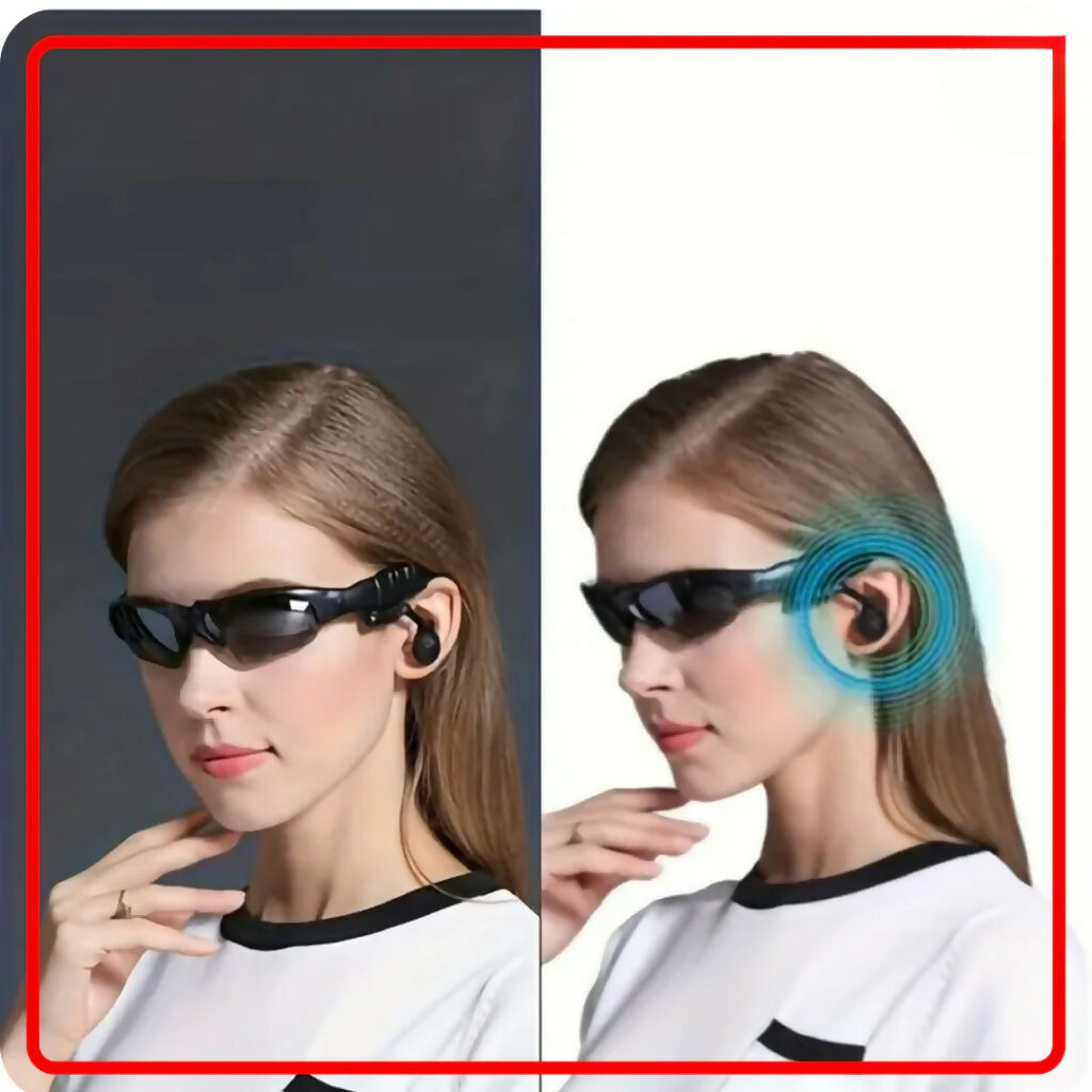 Smart Bluetooth Audio Sunglasses 5.0, Wireless Music & Calling Glasses