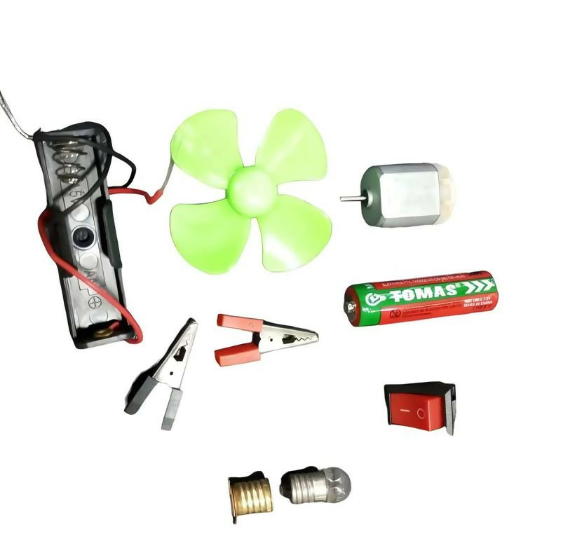 Bulb and Fan Electric Science Experiment Kit for Kids and Adults