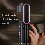 Hair Straightener Brush & Styler | Model 909 | Fast Heating Electric Straightening Comb