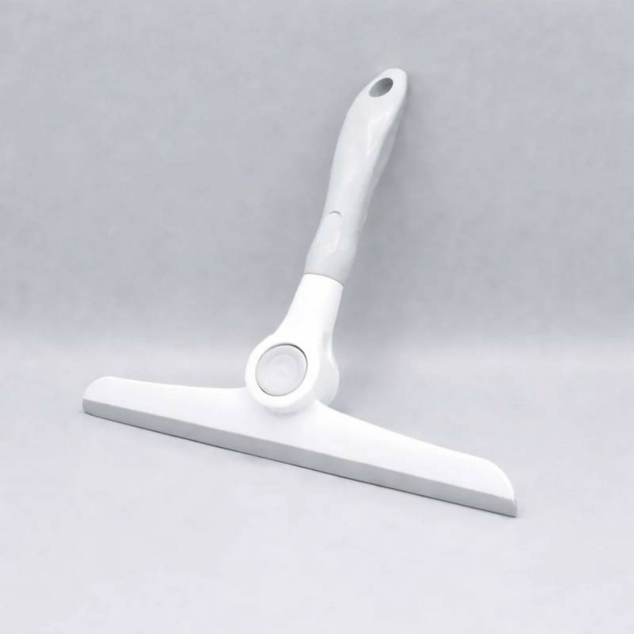 Royal Foldable Wiper with Lock – Multipurpose Window & Mirror Squeegee Tool | White