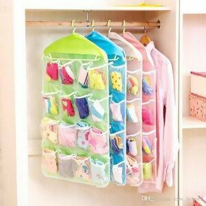 16-Pocket Multifunction Hanging Storage Bag